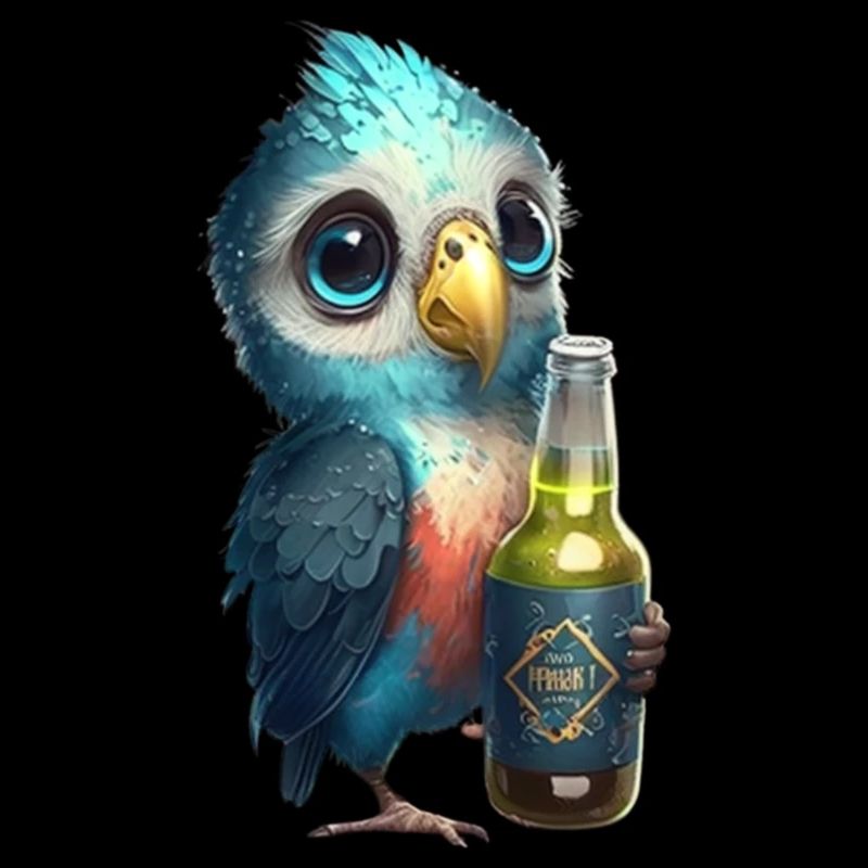 Perroquet doux à la bière