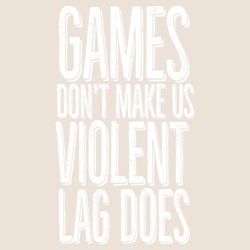 Games don't make us violent, lag does