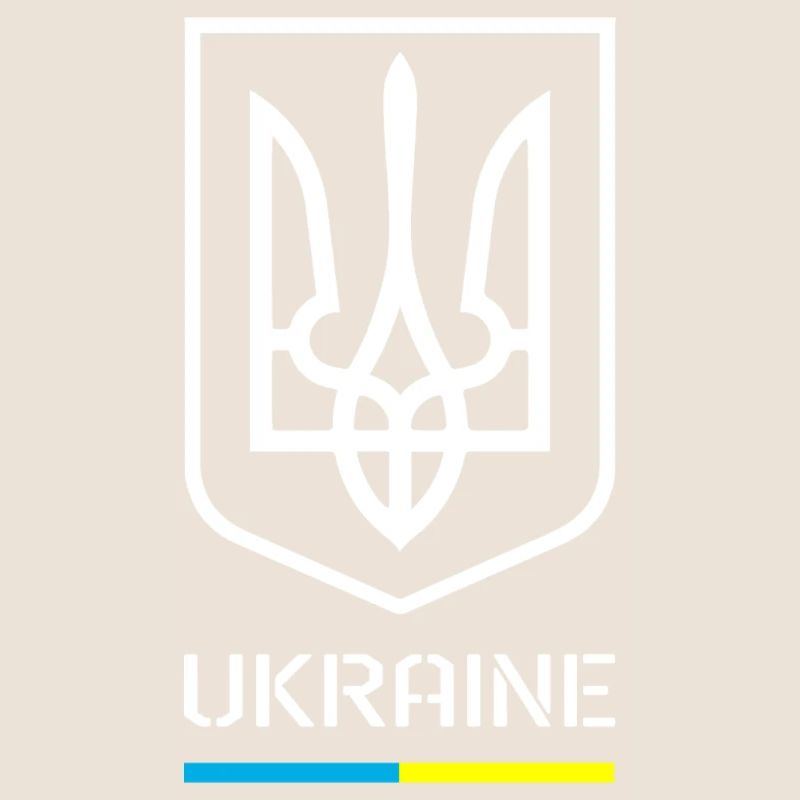 Ukrainian Tryzub Symbol Ukraine Trident