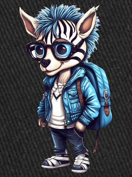 Cute Zebra Cartoon