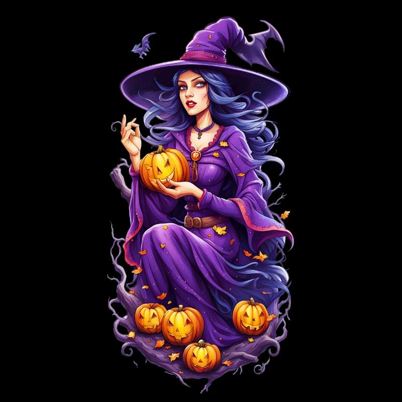 Sorcière d’Halloween