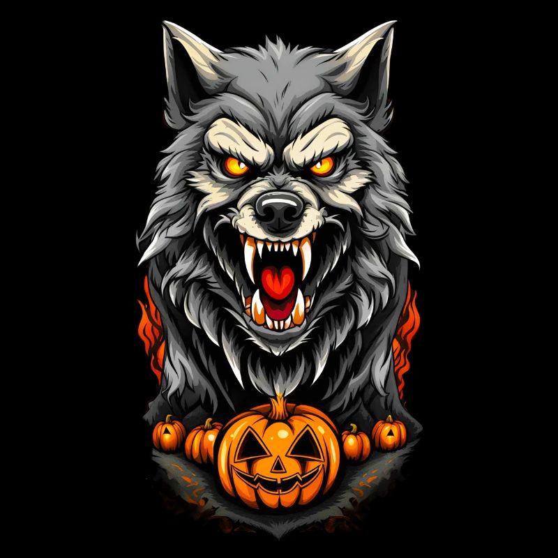 Halloween Wolf