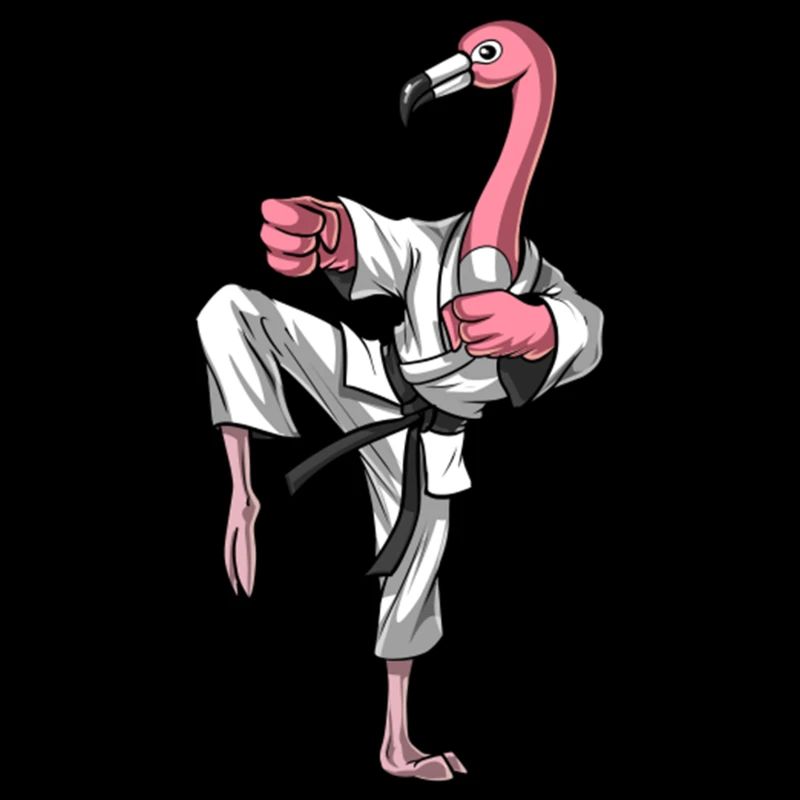 Flamingo Bird Karate