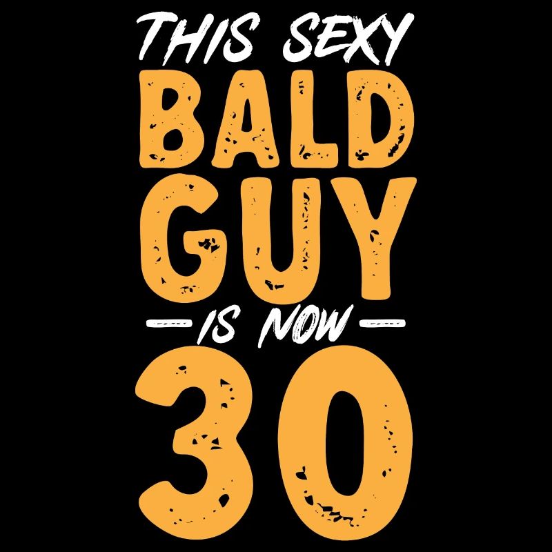 Glatze Kahlköpfigkeit Bart Glatzkopf