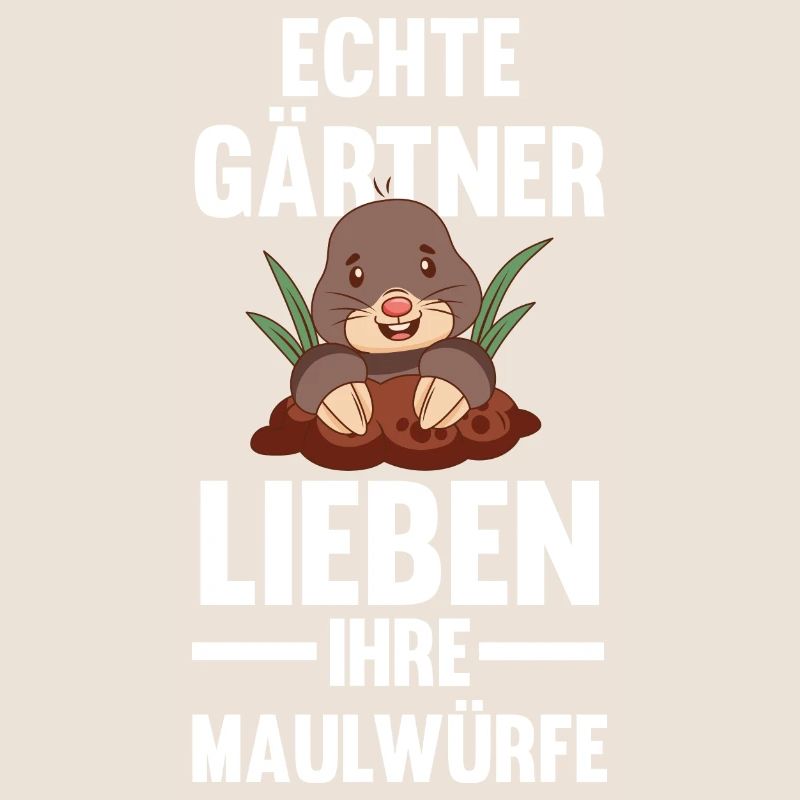 Maulwurf Garten Gärtnern Geschenk