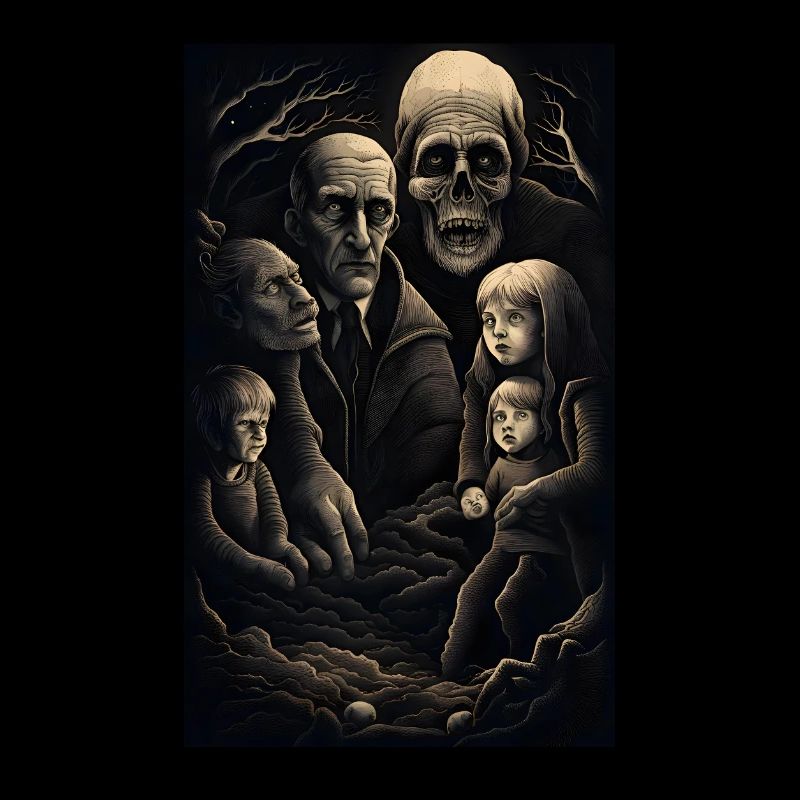 Horror family through time & age