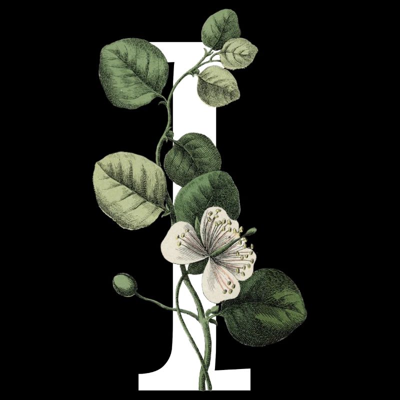 Letter I Green Botany
