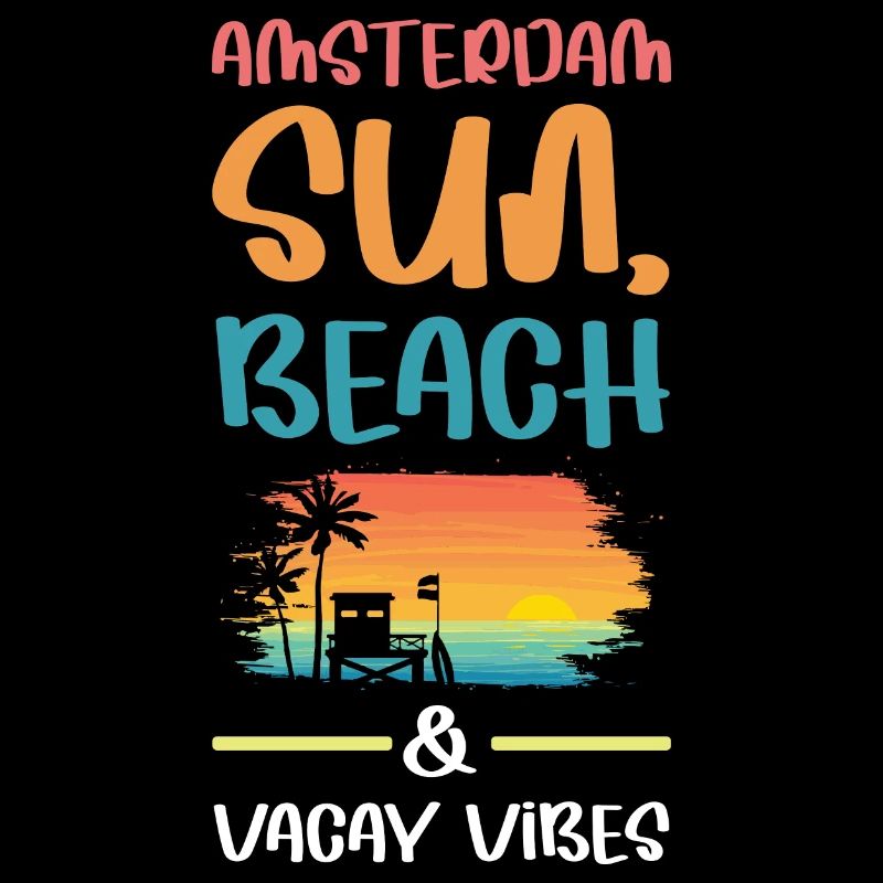 Ambiance de vacances à Amsterdam