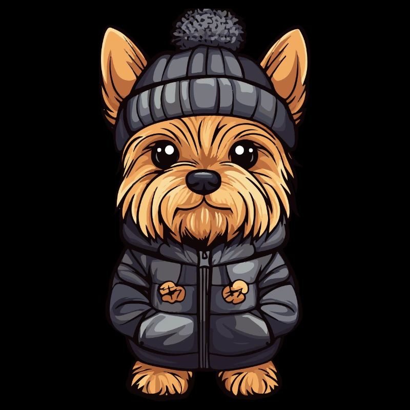 Yorkshire Terrier Chien Élégant