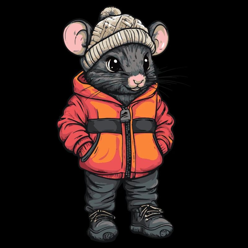 Souris Mode Hiver