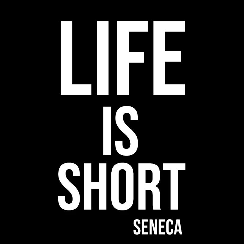 La vie est courte, Sénèca