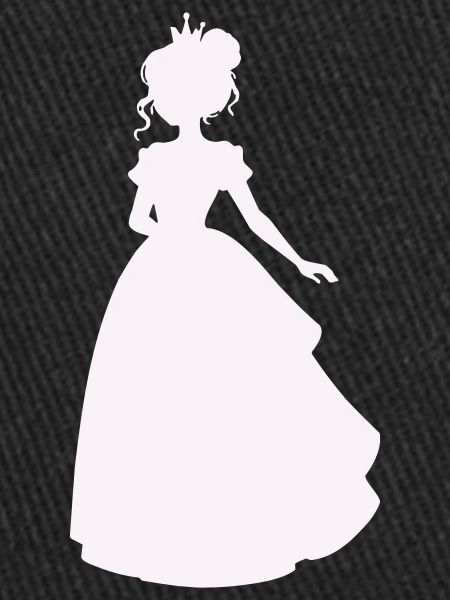 Princesse en robe de bal