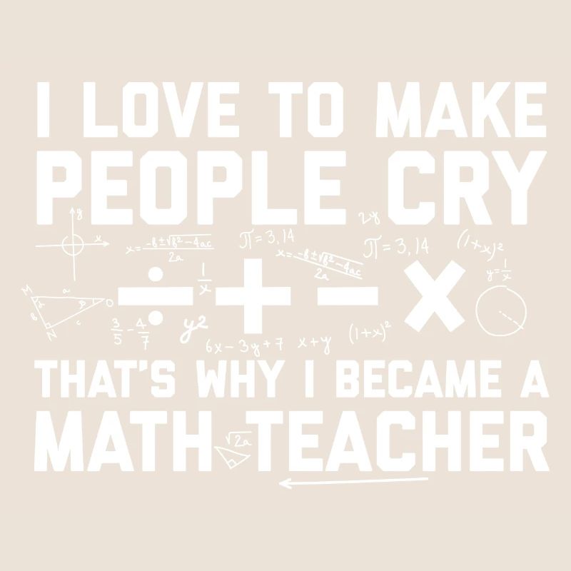 Profs de maths | Mathématiciens école idée de cadeau