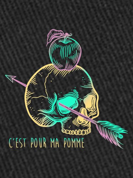 Skull Apple yellow