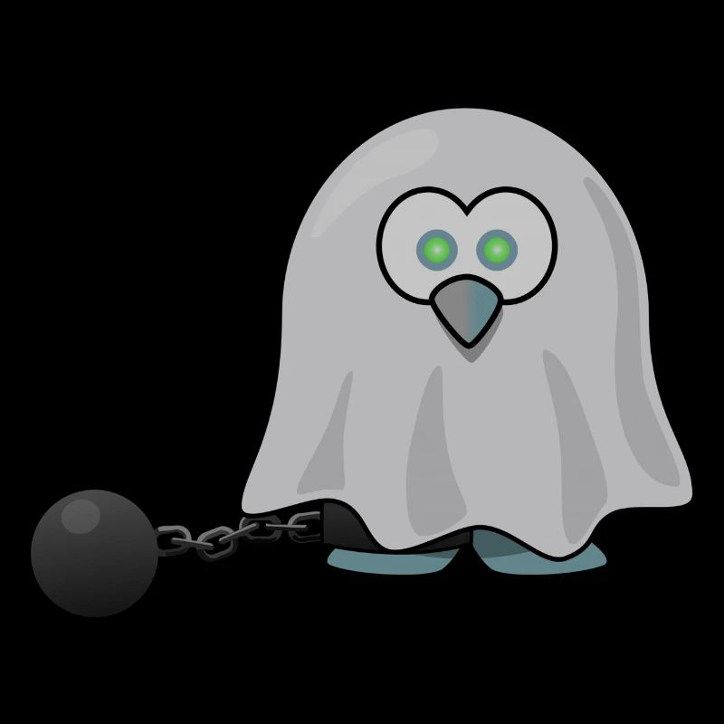Fantôme et son boulet