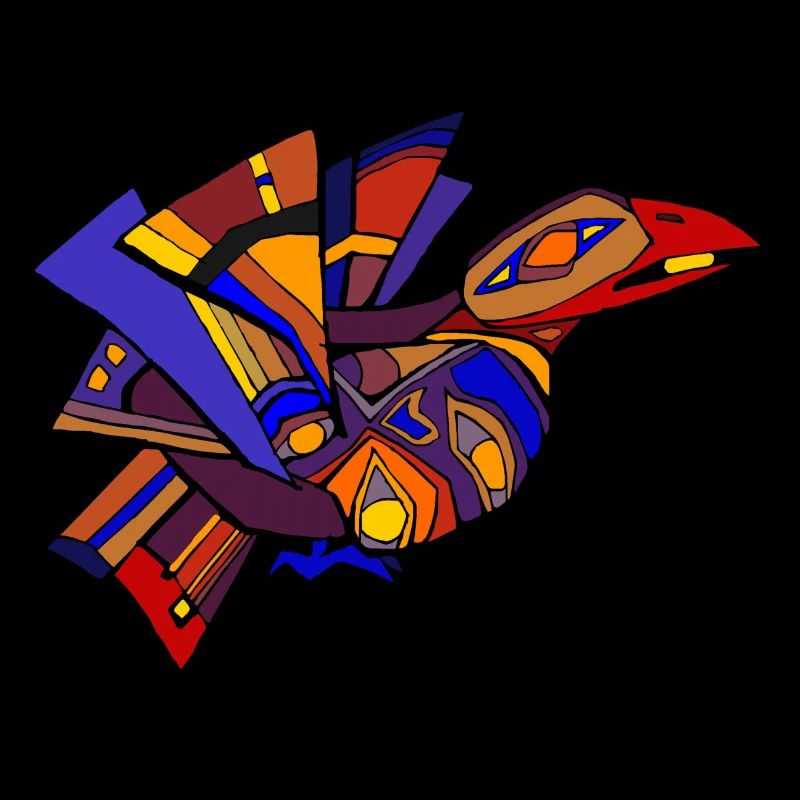Un oiseau Maya