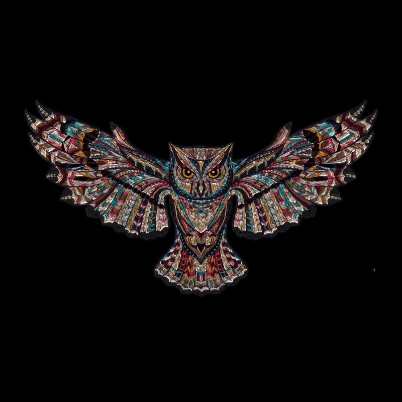 Loli die dekorierte Eule