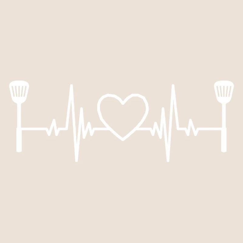 Cooking Hobby Chef Baker Gift Cook Heartbeat