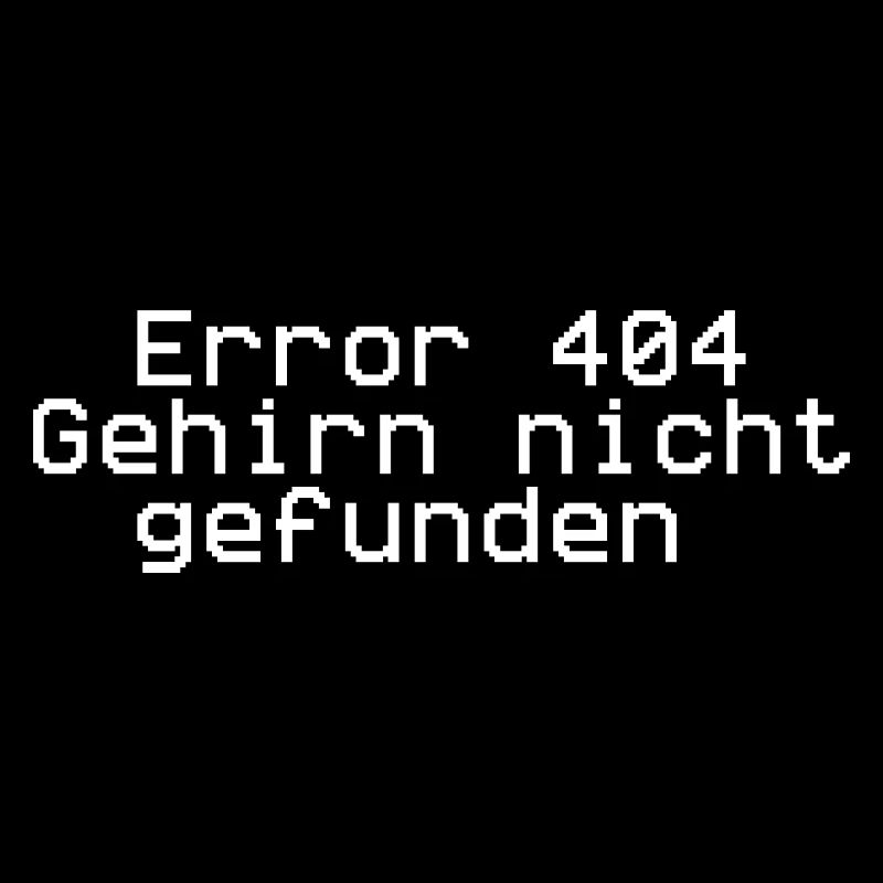Error 404,gehirn nicht gefunden,Gehirn