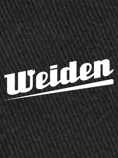 Weiden - Textdesign mit Stadtnamen