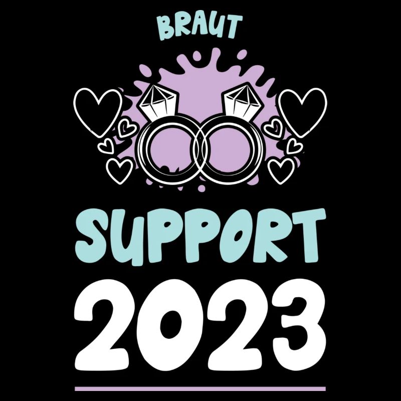 Braut Support 2023 Hochzeit