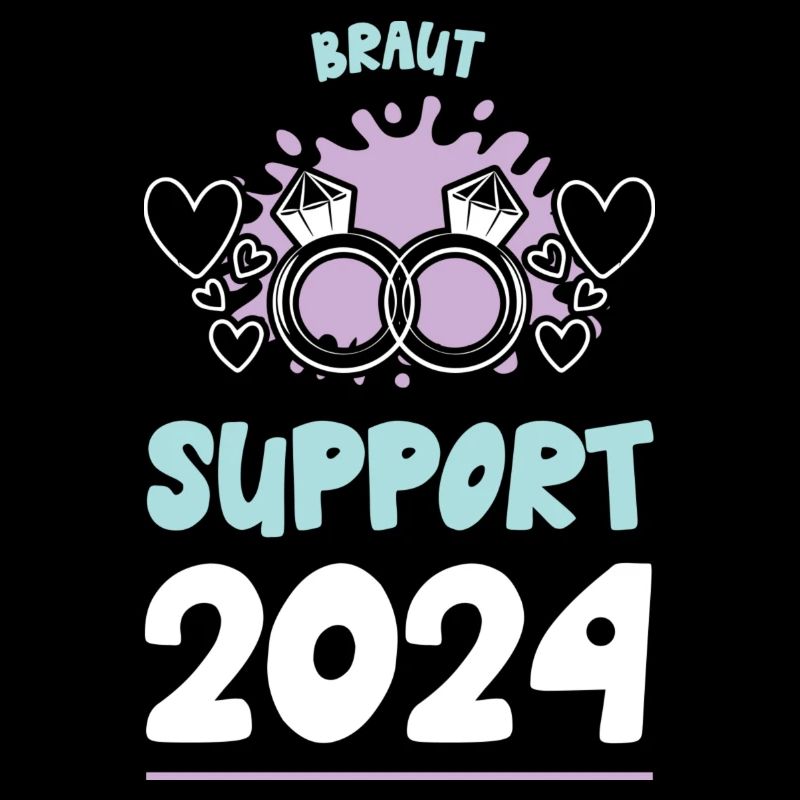 Braut Support 2024 Hochzeit