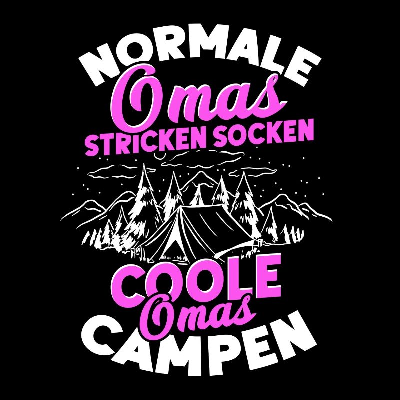 Oma Camping Coole Oma Wohnmobil Camping