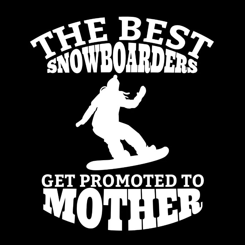 Snowboard Mama Snowboarderin Snowboardfahrerin Mom