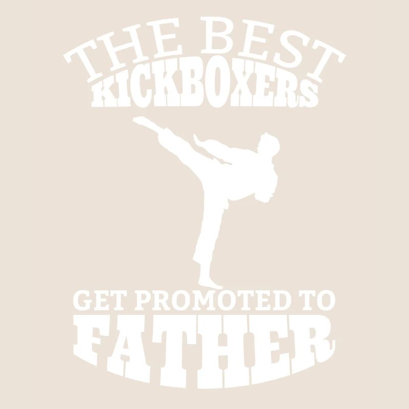 Kickboxer Papa Kickboxing Papa Boxe Papa Sort