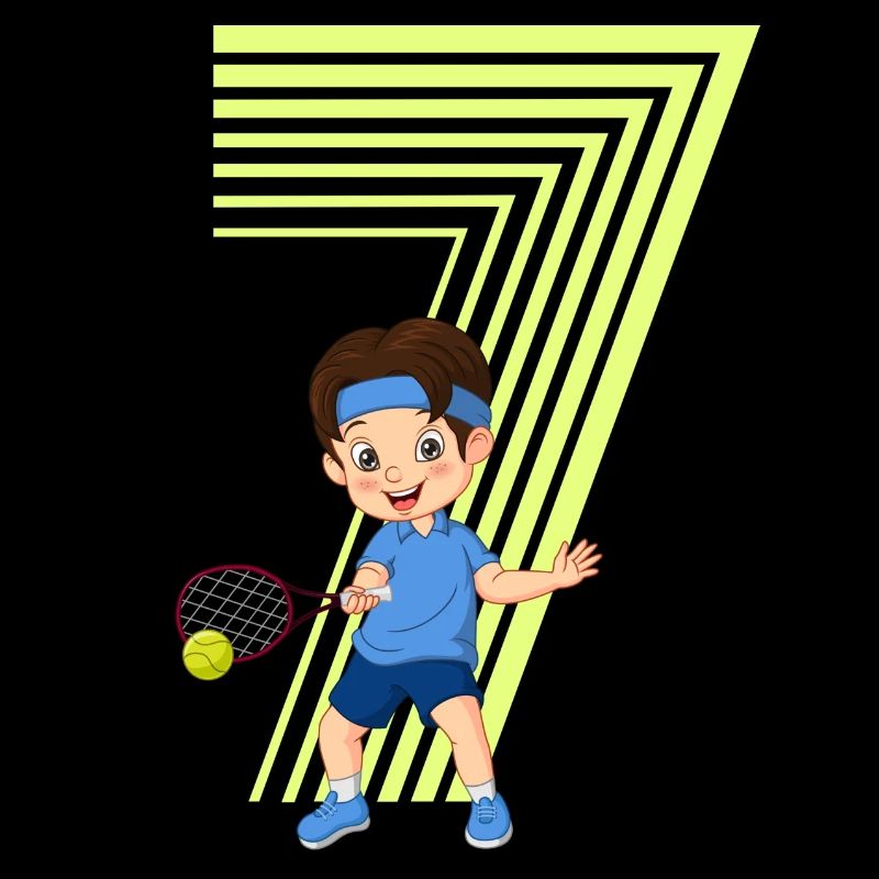 Tennis Geburtstag Junge 7. Geburtstag