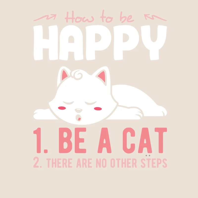 Soyez joyeux comme un chat