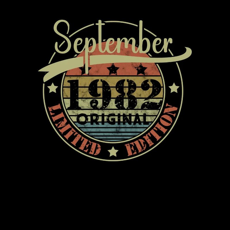 Septembre 1982 Original Limited Edition 40 ans