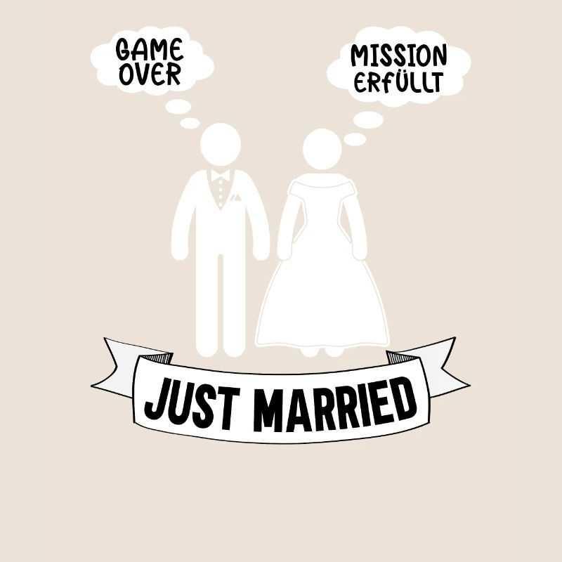 Just Married Funny Wedding Bachelor Party
