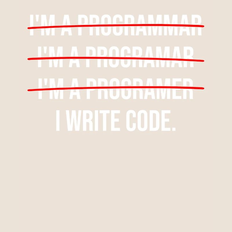 I am a programmer