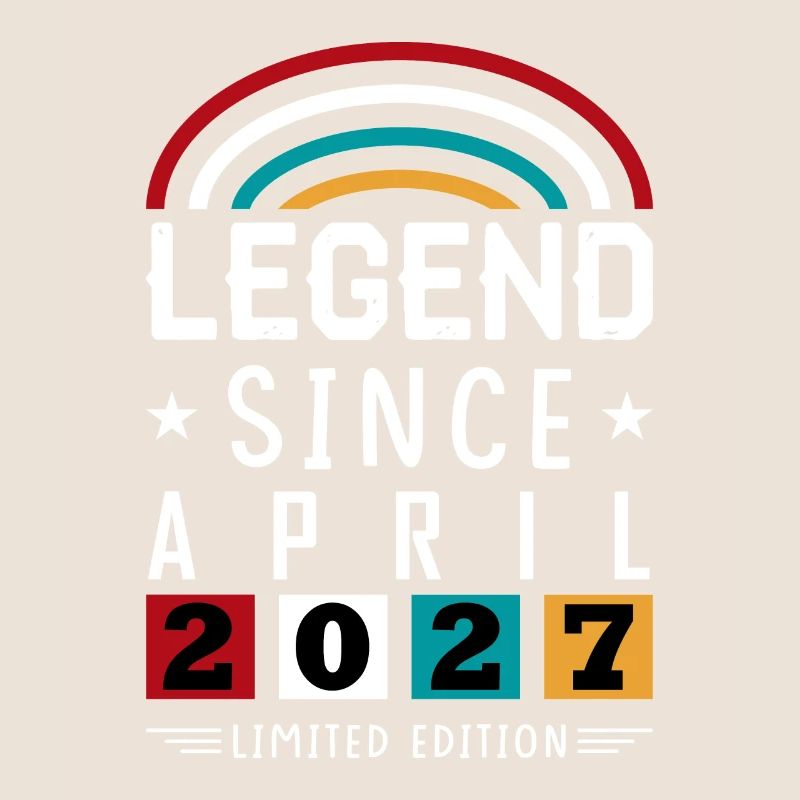 2027 Legend Since Birthday Gift April