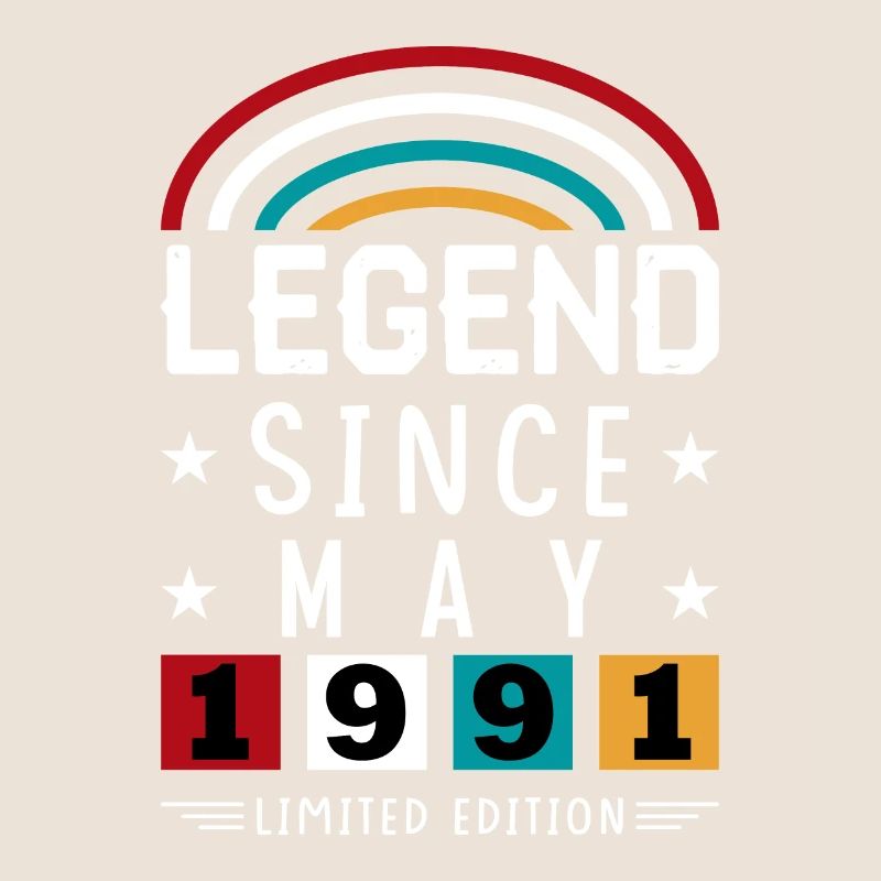 1991 Legend Since Geburtstag Geschenk Mai