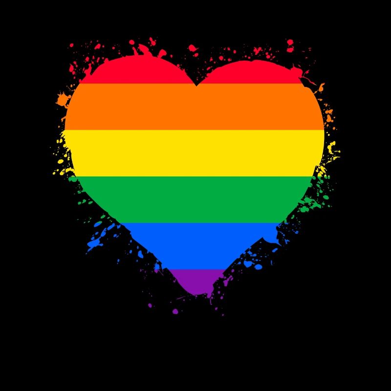 Pride LGBTQ Heart