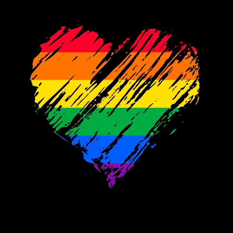 Pride LGBTQ Heart