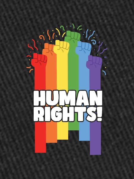 Proud LGBTQ. Human rights