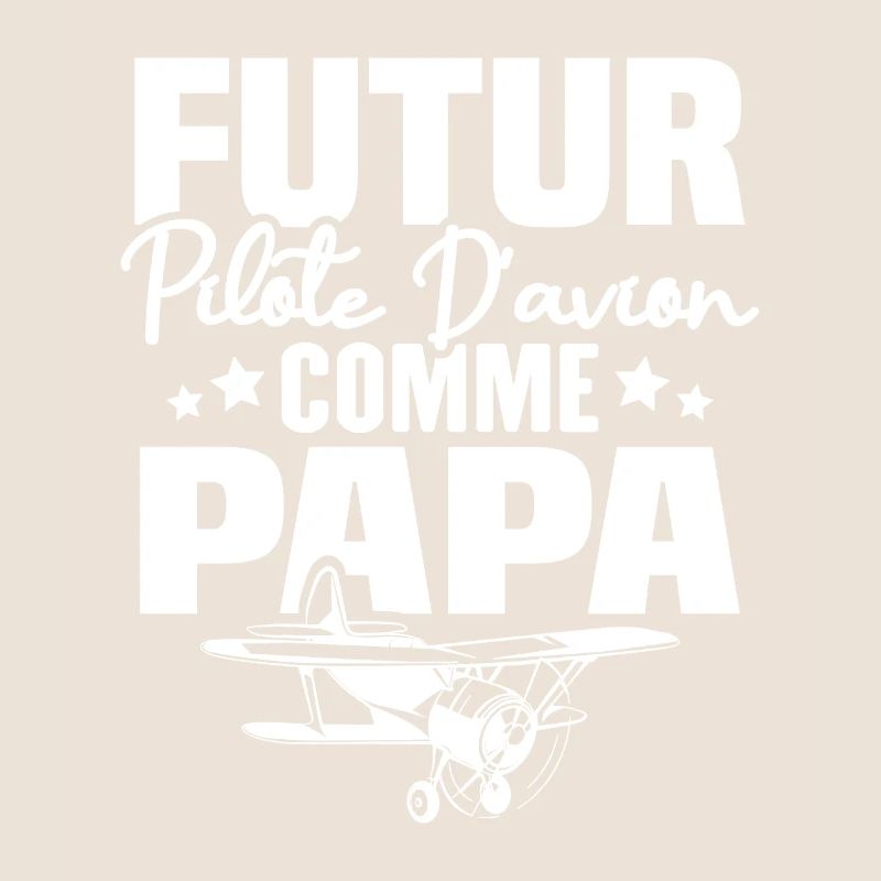 Future Airplane Pilot as Dad