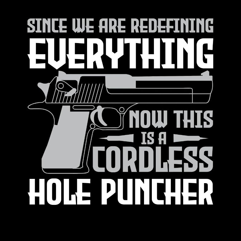 This is a cordless hole puncher