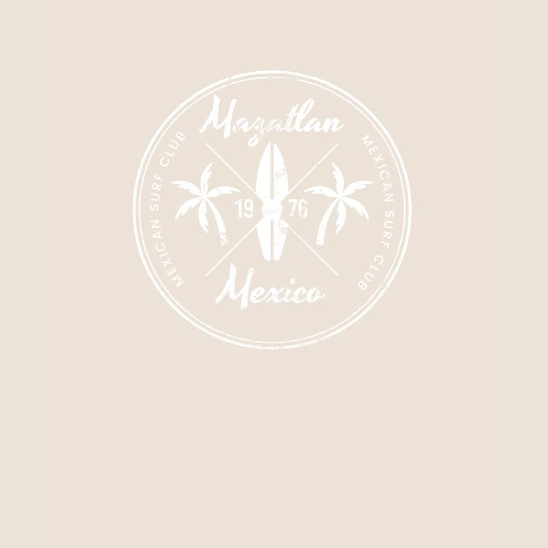 Rétro Mazatlan Mexico Beach Vacances Souvenir