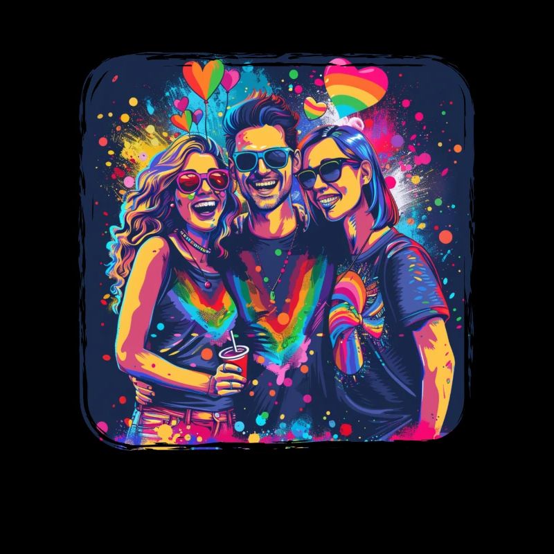 Rainbow Connection Embrace, Happy Pride