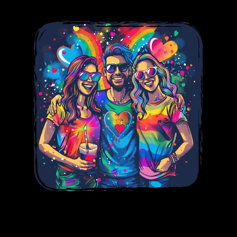 Rainbow Connection Embrace, Happy Pride