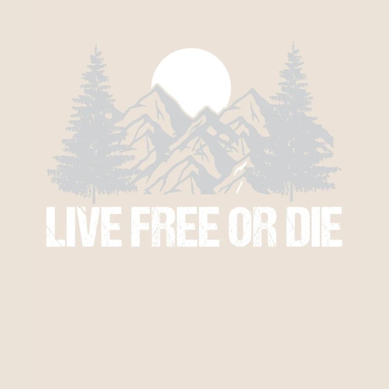 Leben Frei Oder Sterben Retro Nature Vintage Neu