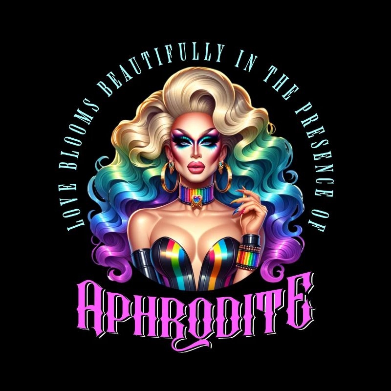 Pride LGBTQ Drag Queen Aphrodite Élégance