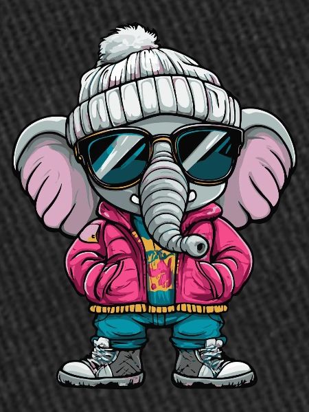 Elephant Winter Comic