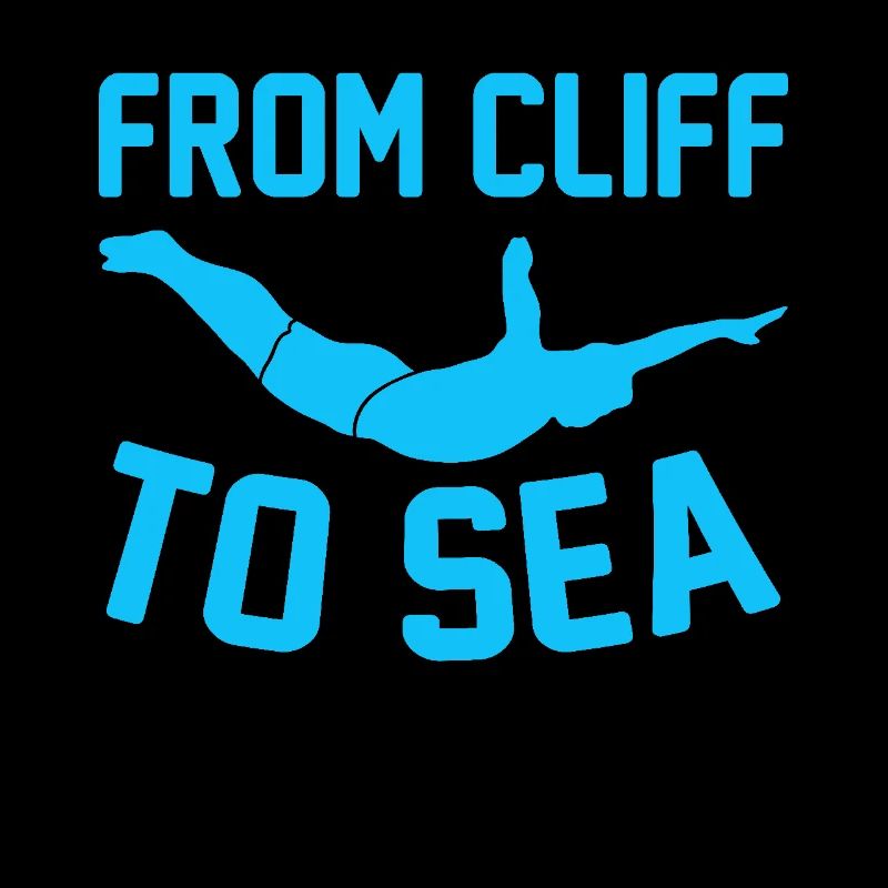 Diver Diving Cliff Diver