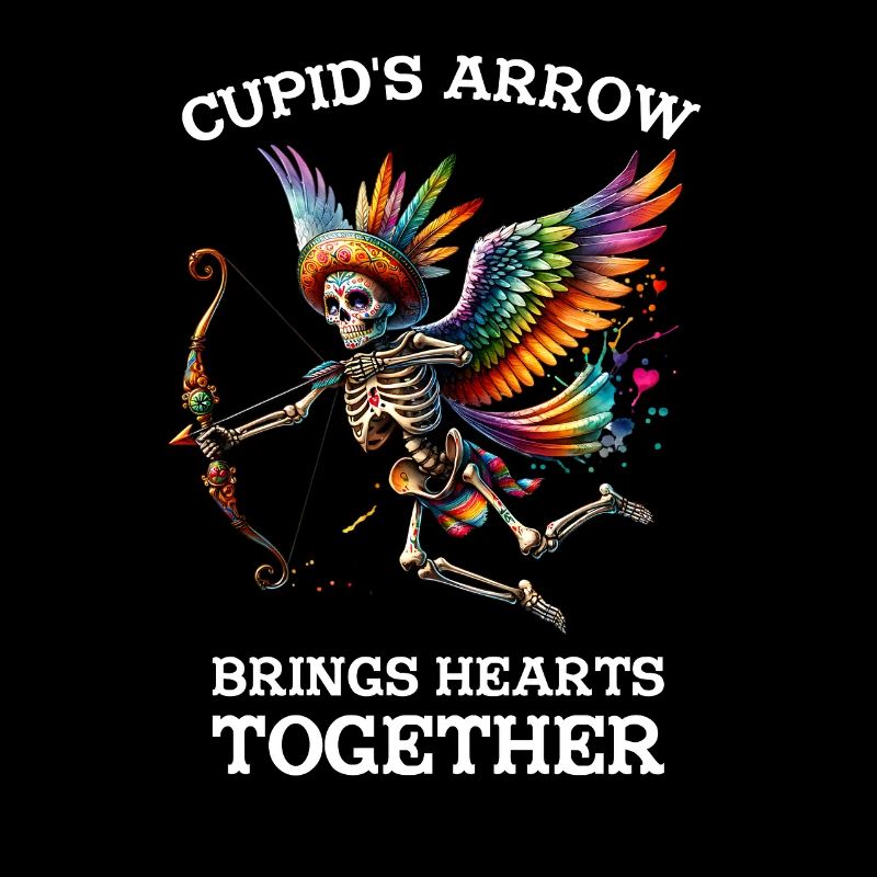 Cupidon unit les cœurs d’une seule flèche