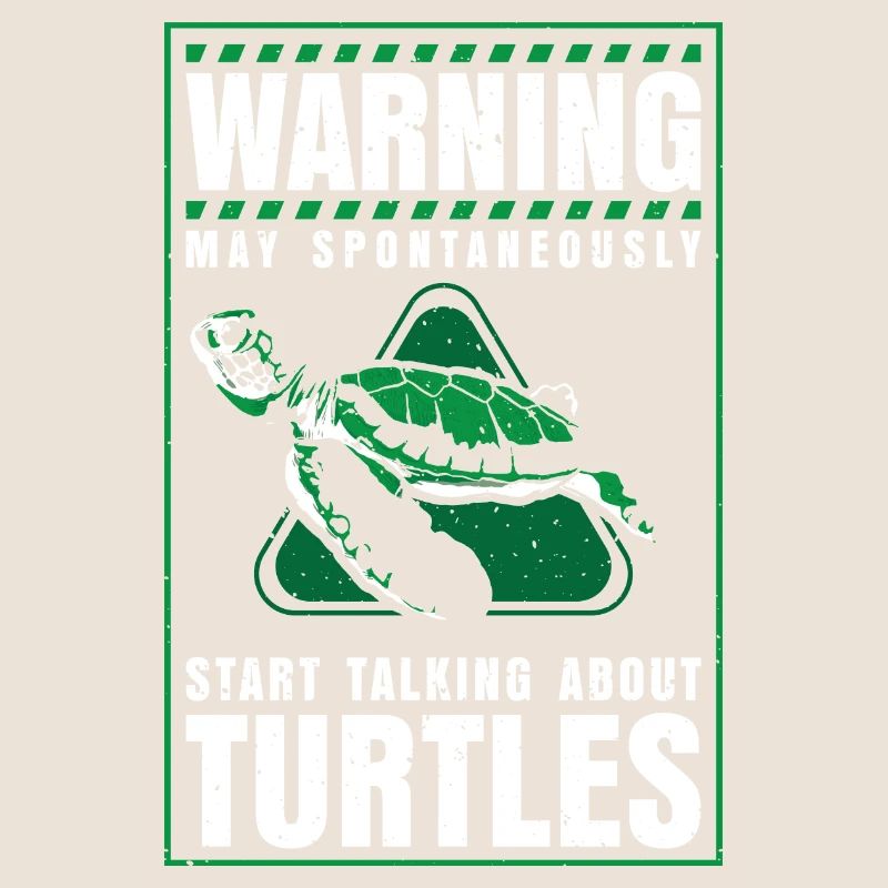 spontaneously start talking about Turtles